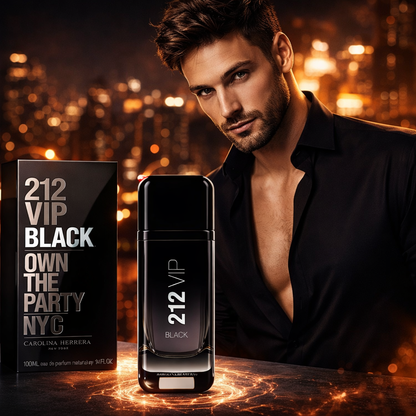 212 Vip Black Carolina Herrera Hombre