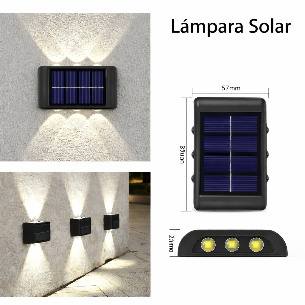 LAMPARA SOLAR  Paga 1 Lleva 2