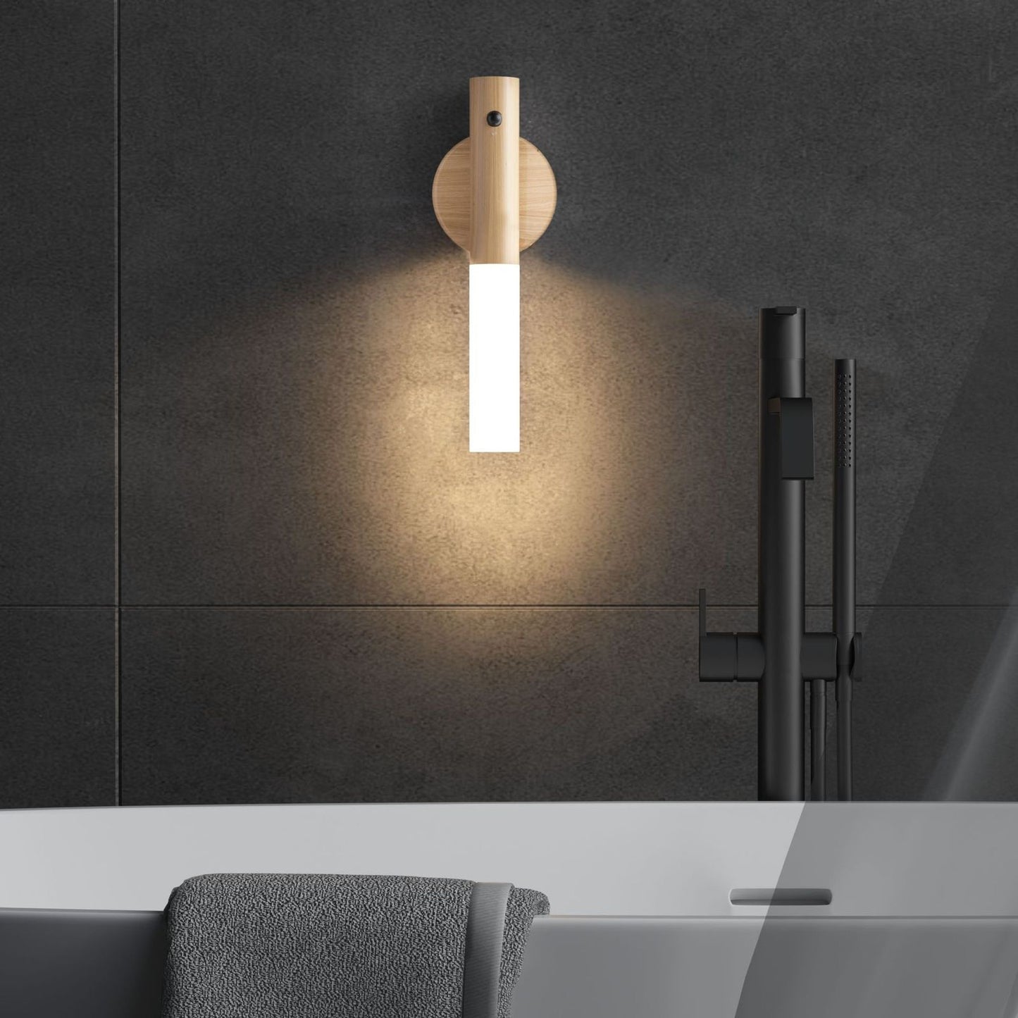 LAMPARA DE PARED INALAMBRICA CON SENSOR