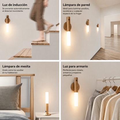 LAMPARA DE PARED INALAMBRICA CON SENSOR