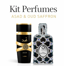 Kit Perfumes Asadoud Safron Caja