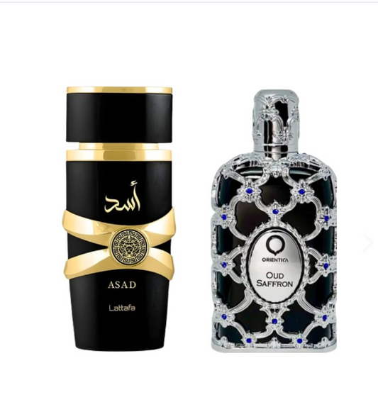 Kit Perfumes Asadoud Safron Caja